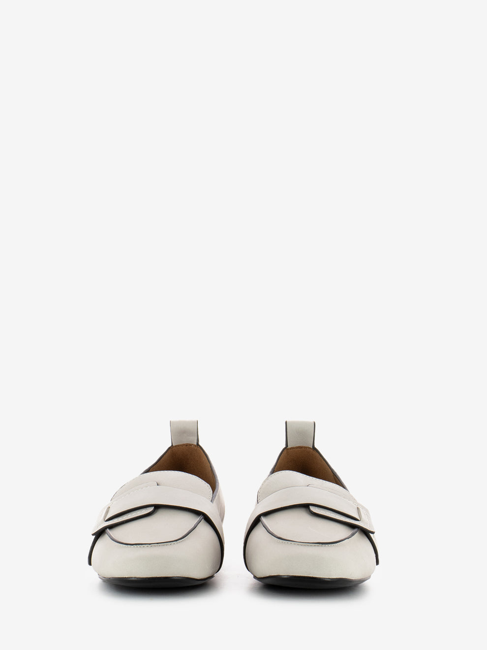 Mocassini Adele in pelle ice