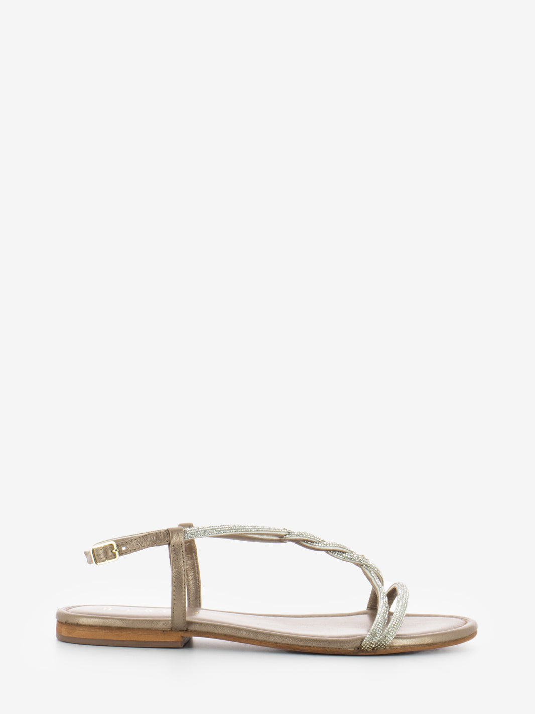 Aurora glitter rosegold sandal