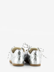 IL LACCIO - Sneakers G88 pelle laminata argento