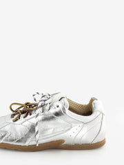 IL LACCIO - Sneakers G88 pelle laminata argento