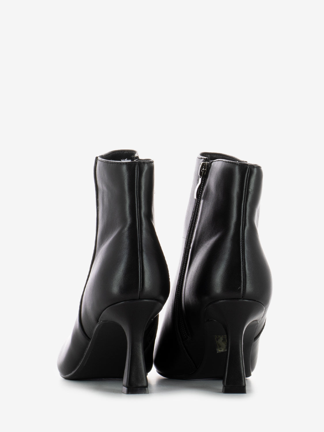 Tronchetti in pelle Cecilia nero