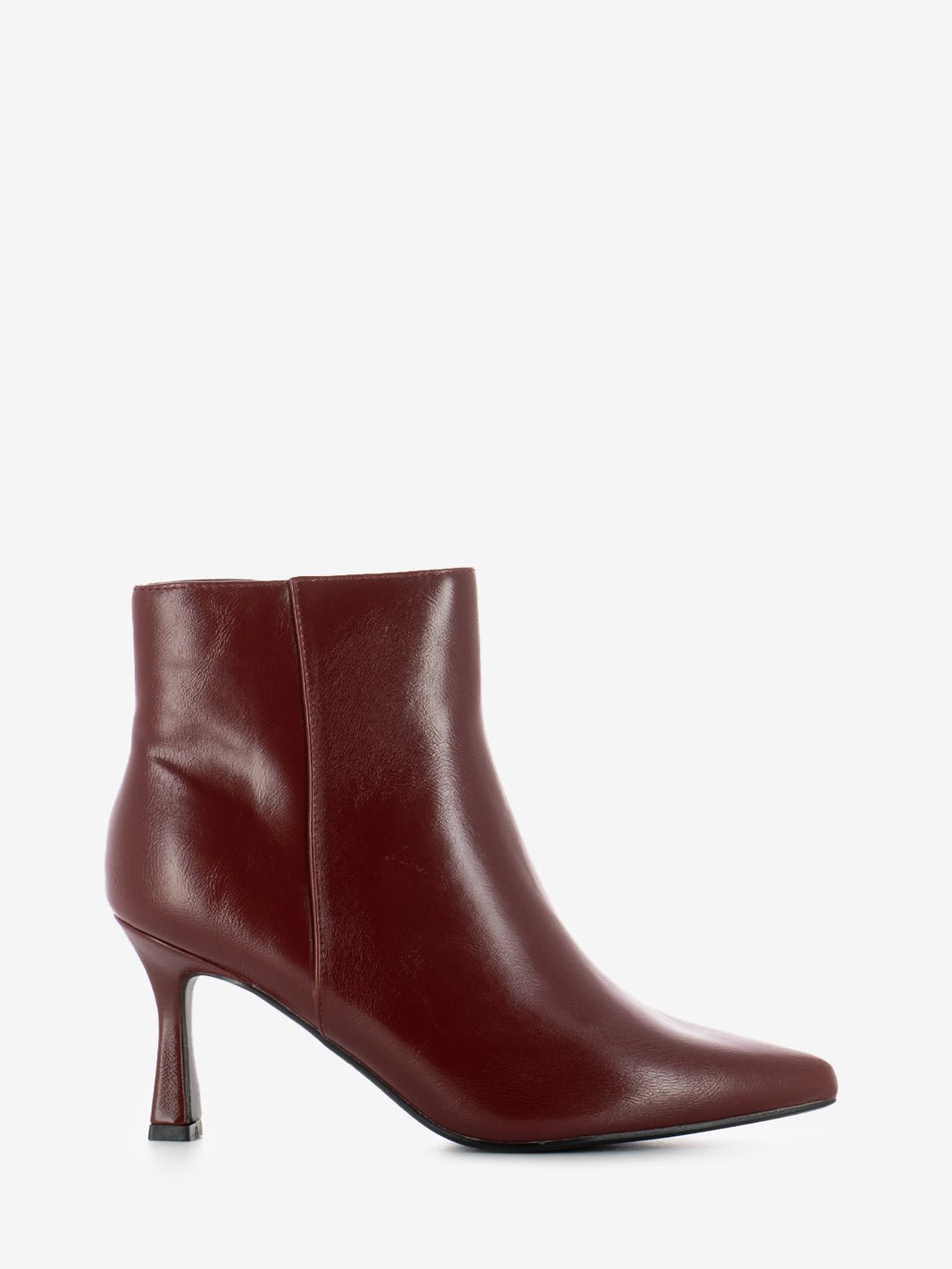 Tronchetti in pelle Cecilia rosso