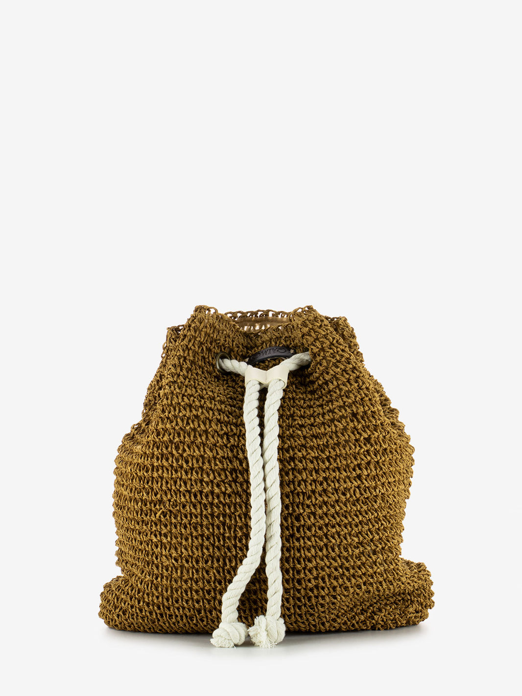 Zaino in paglia Backy beige