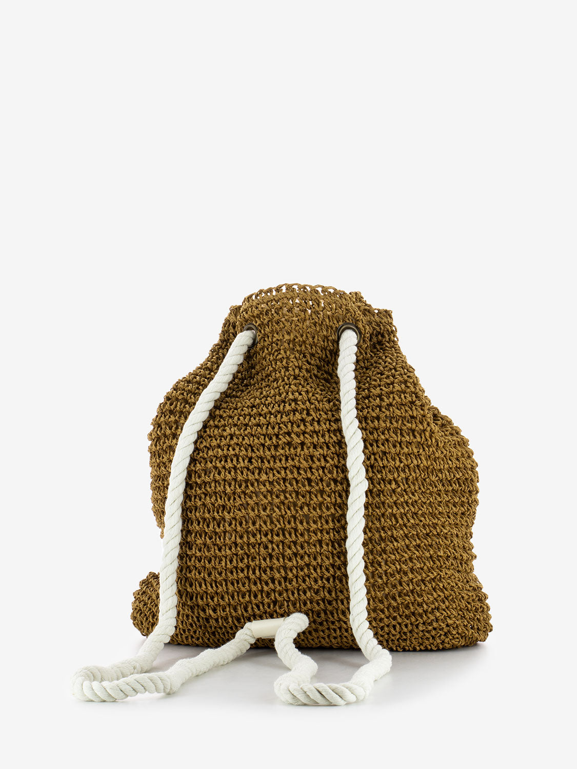 Zaino in paglia Backy beige
