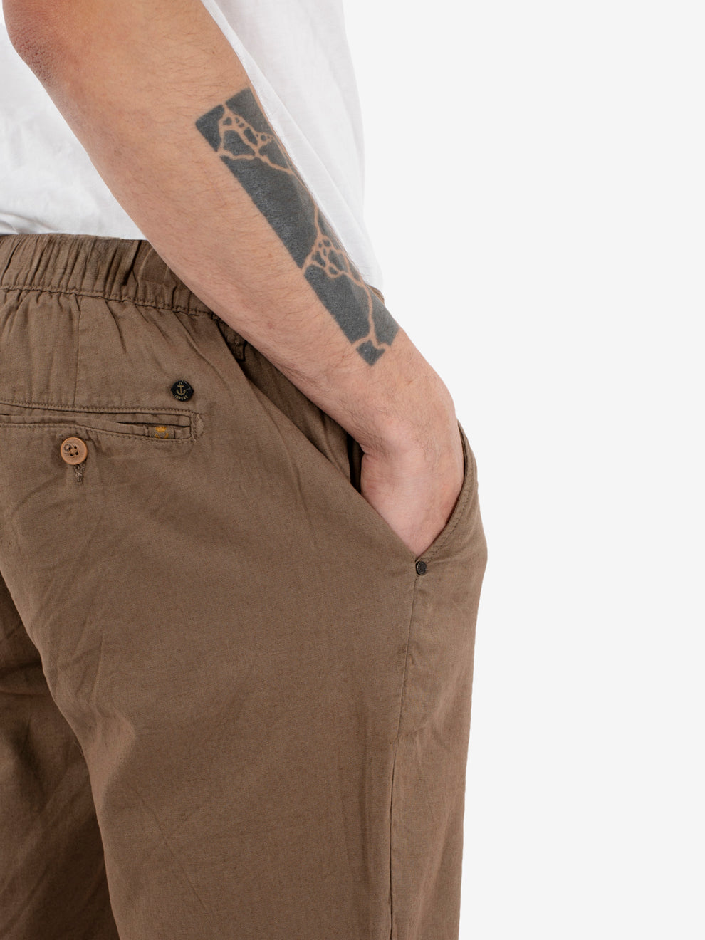 Bermuda con coulisse mud