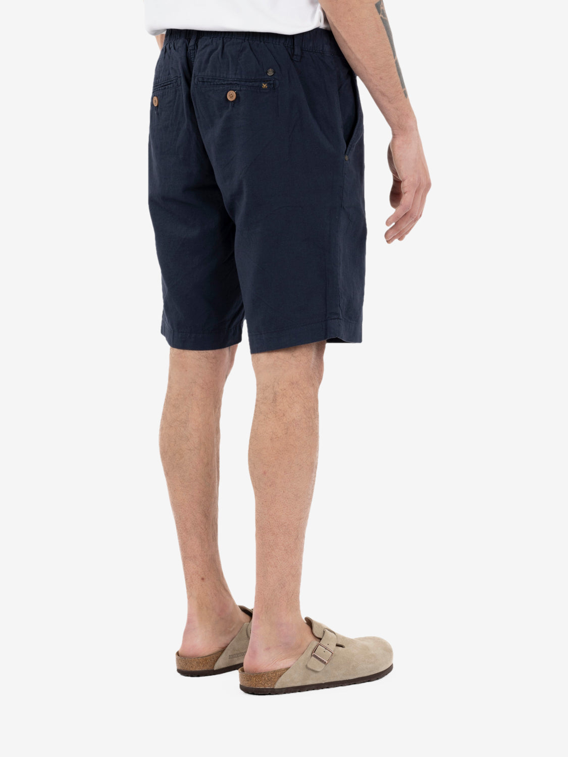 Bermuda con coulisse navy