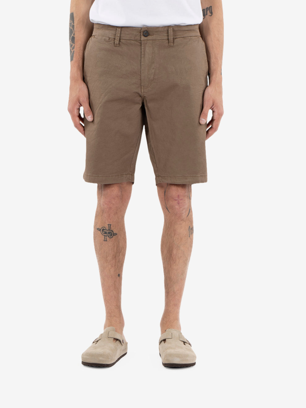 Bermuda in cotone mud