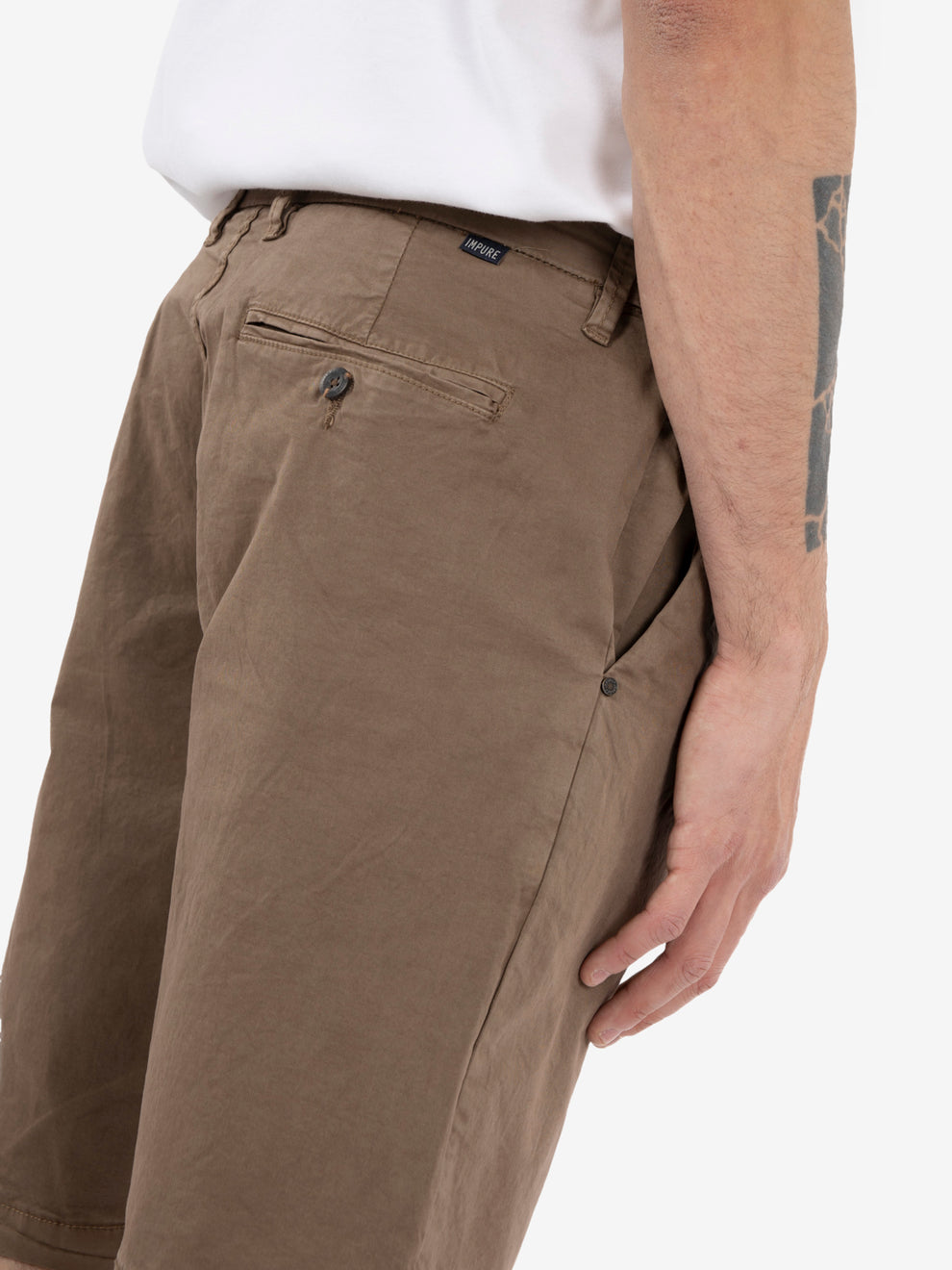 Bermuda in cotone mud