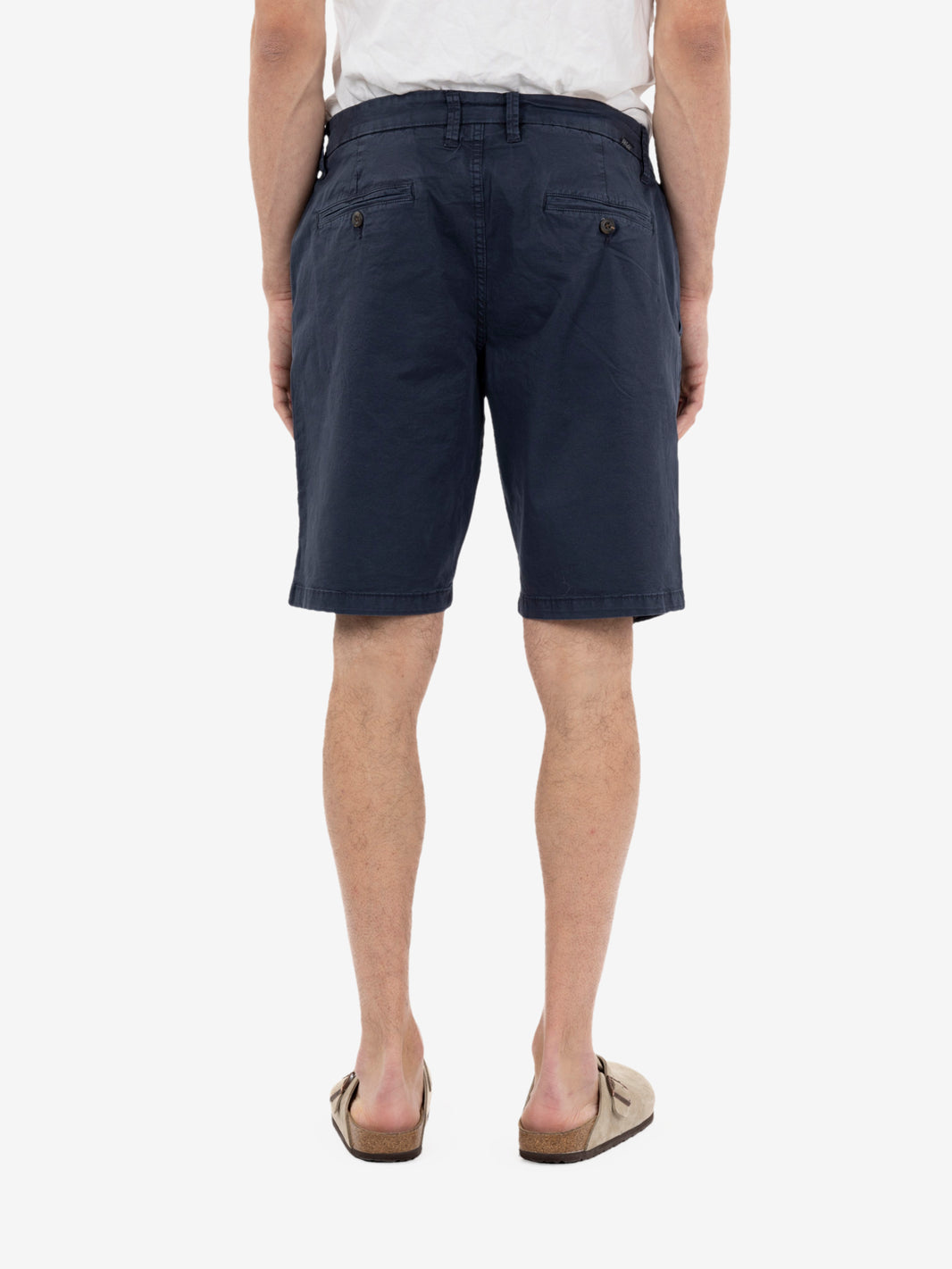Bermuda in cotone navy