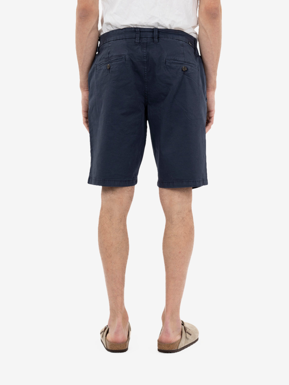 Bermuda in cotone navy