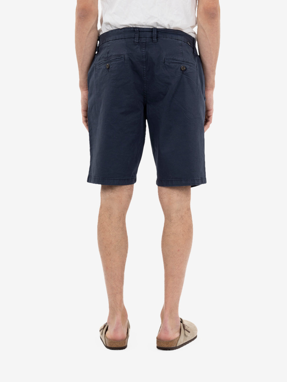 Bermuda in cotone navy