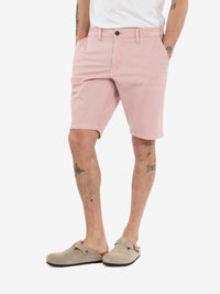 Bermuda in cotone old pink