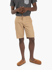 IMPURE - Bermuda short mixed linen beige