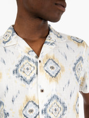 IMPURE - Camicia bowling viscosa offwhite