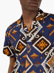 IMPURE - Camicia bowling viscosa royal