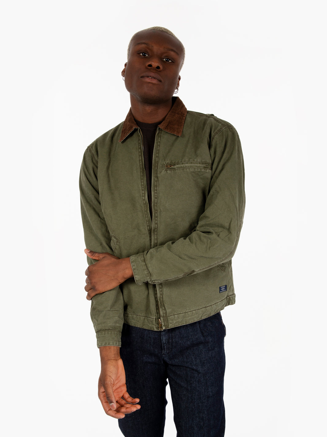 Orion jacket washed green