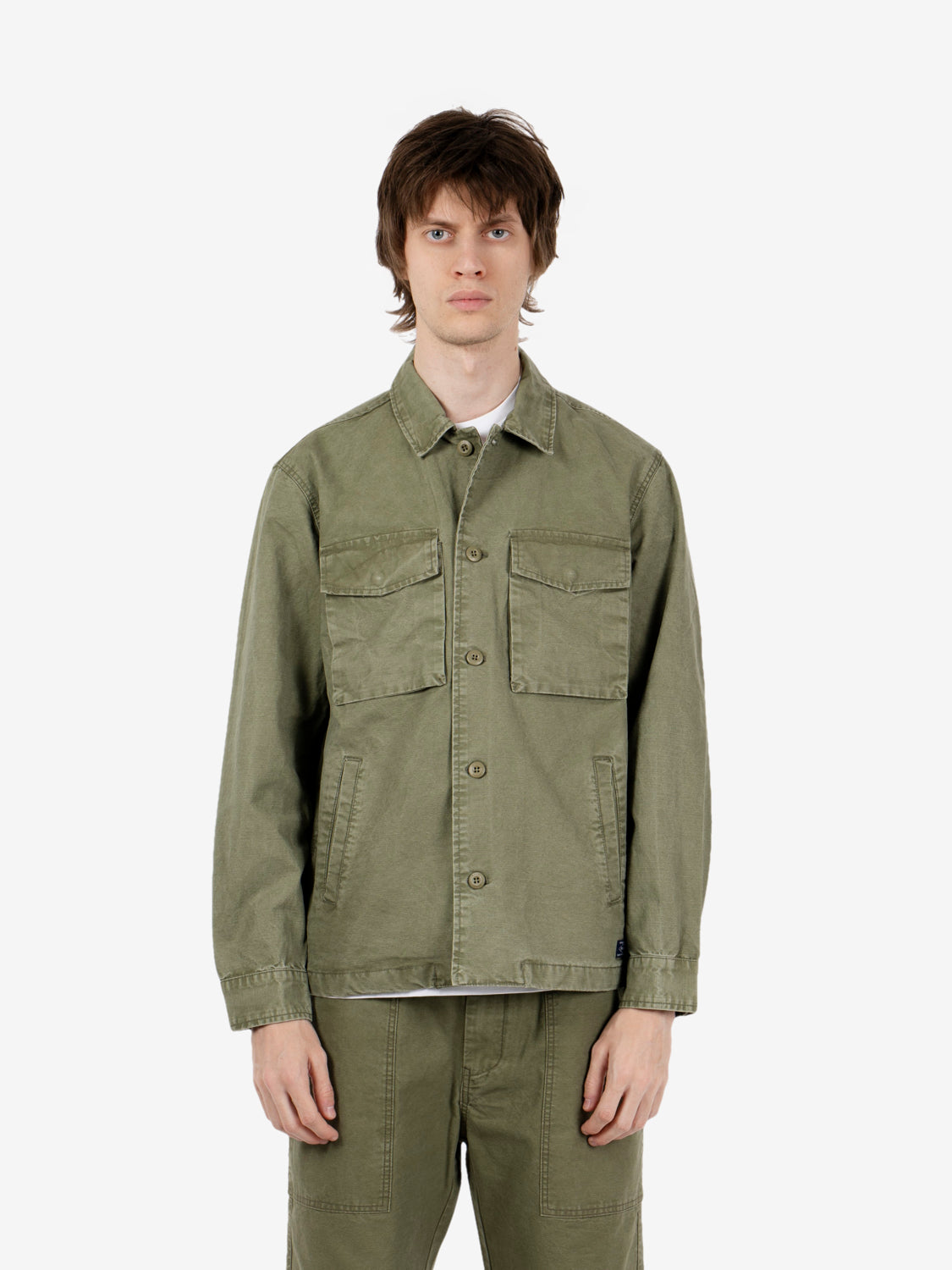 MILITARY GREEN JACKET IM26SSJMGATOR_SLBC03