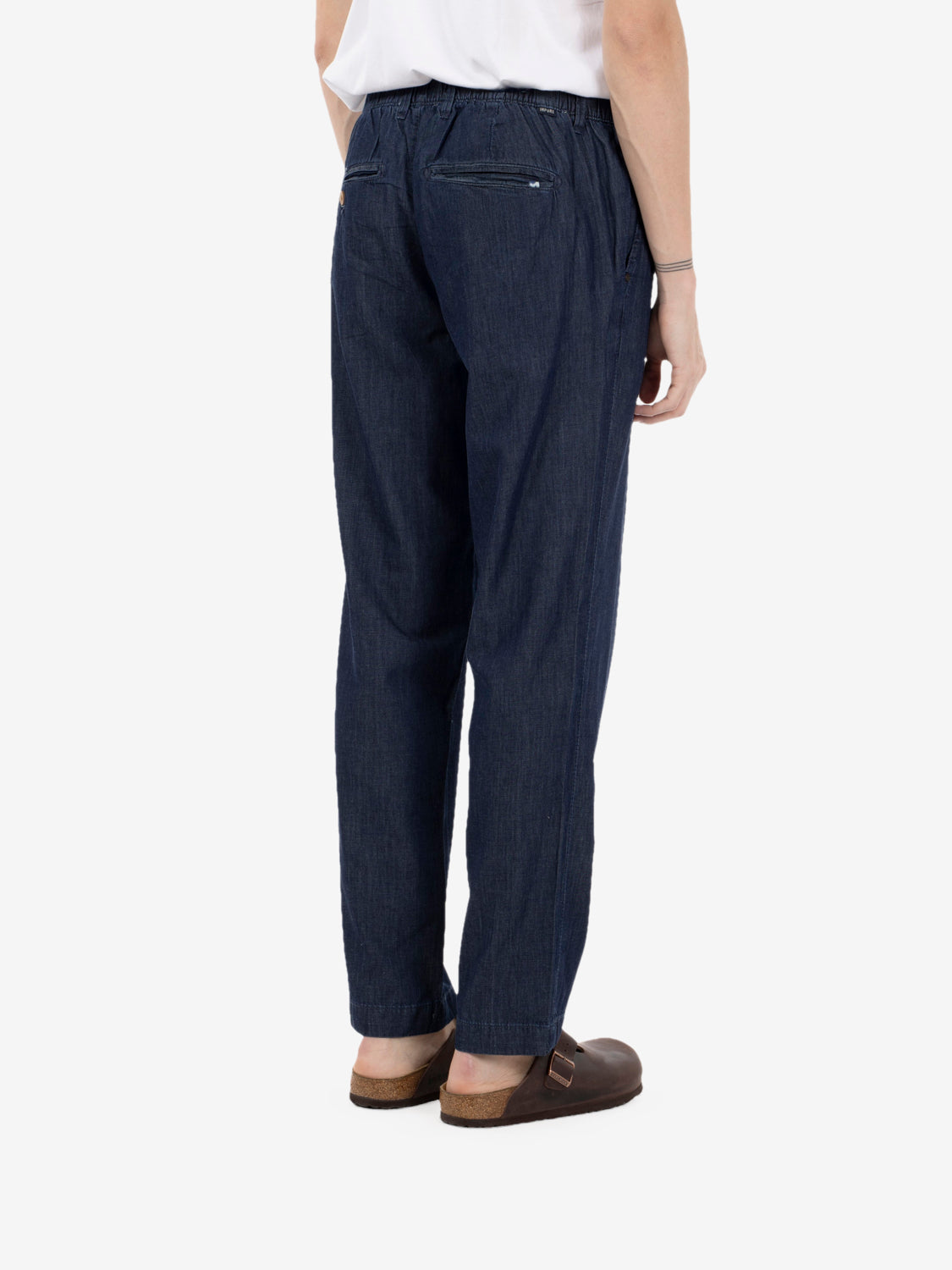 Pantaloni in misto dark blue