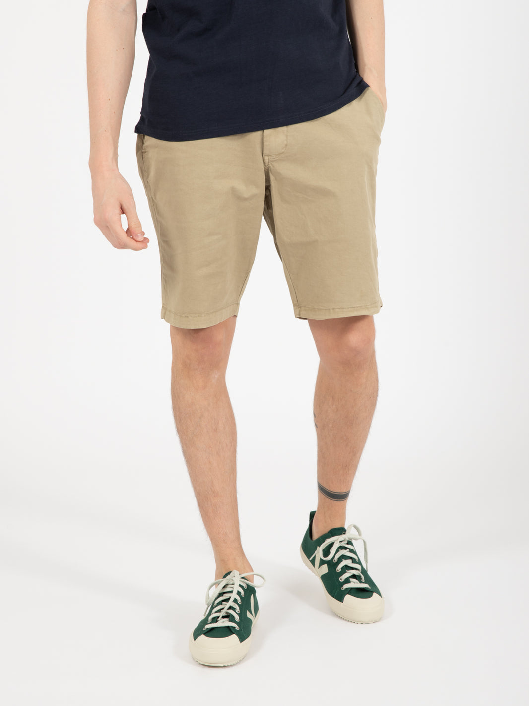 Short cargo comfort ripstop stretch beige