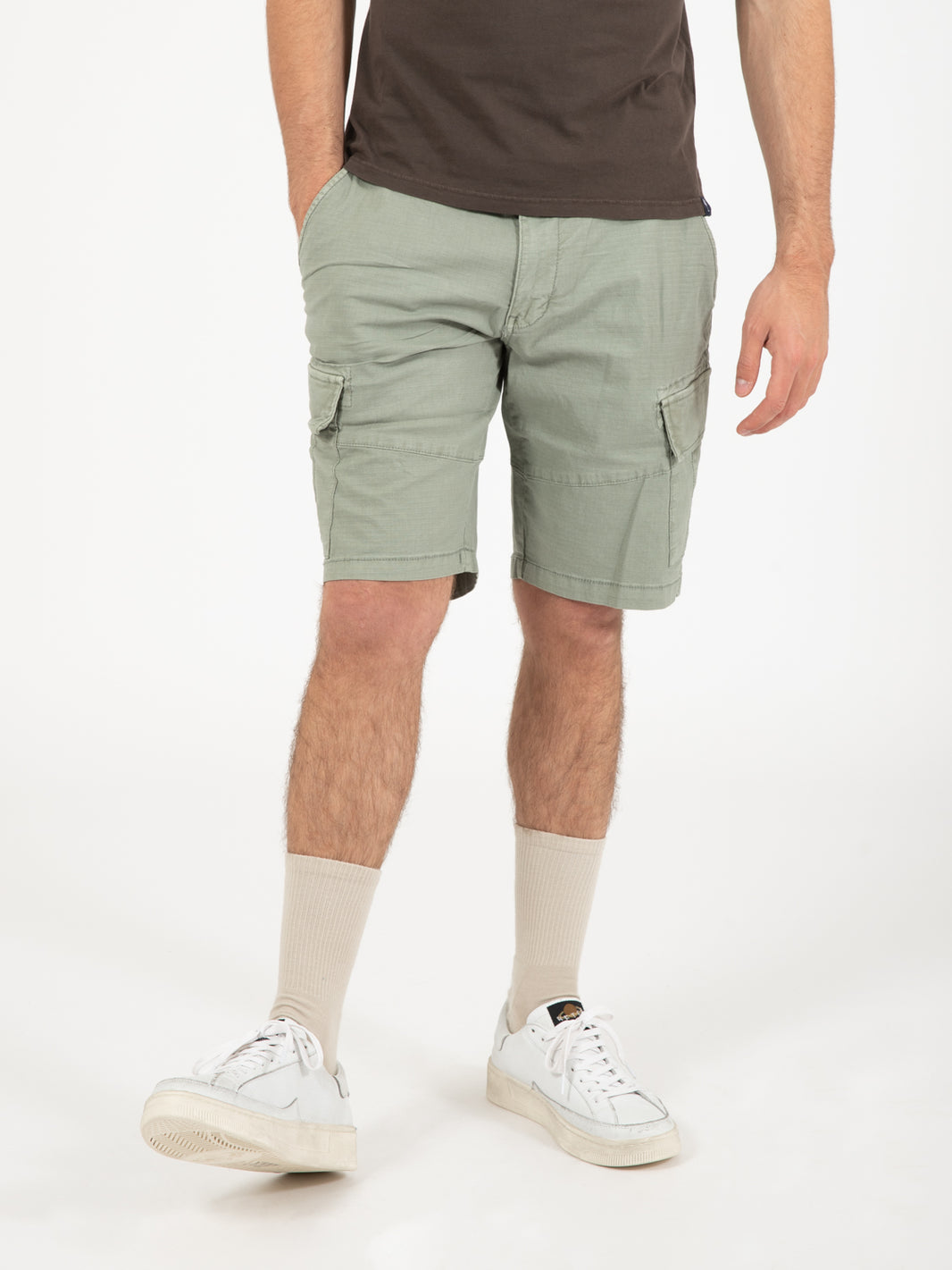 Short cargo comfort ripstop stretch salvia