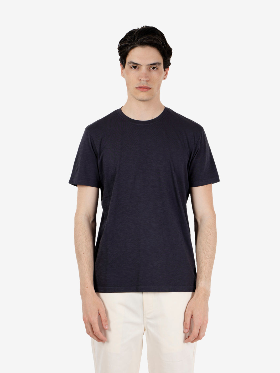 T-shirt in cotone navy
