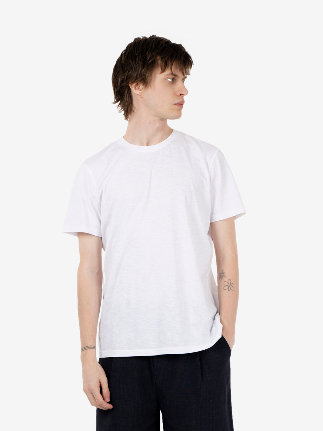 T-shirt in cotone white