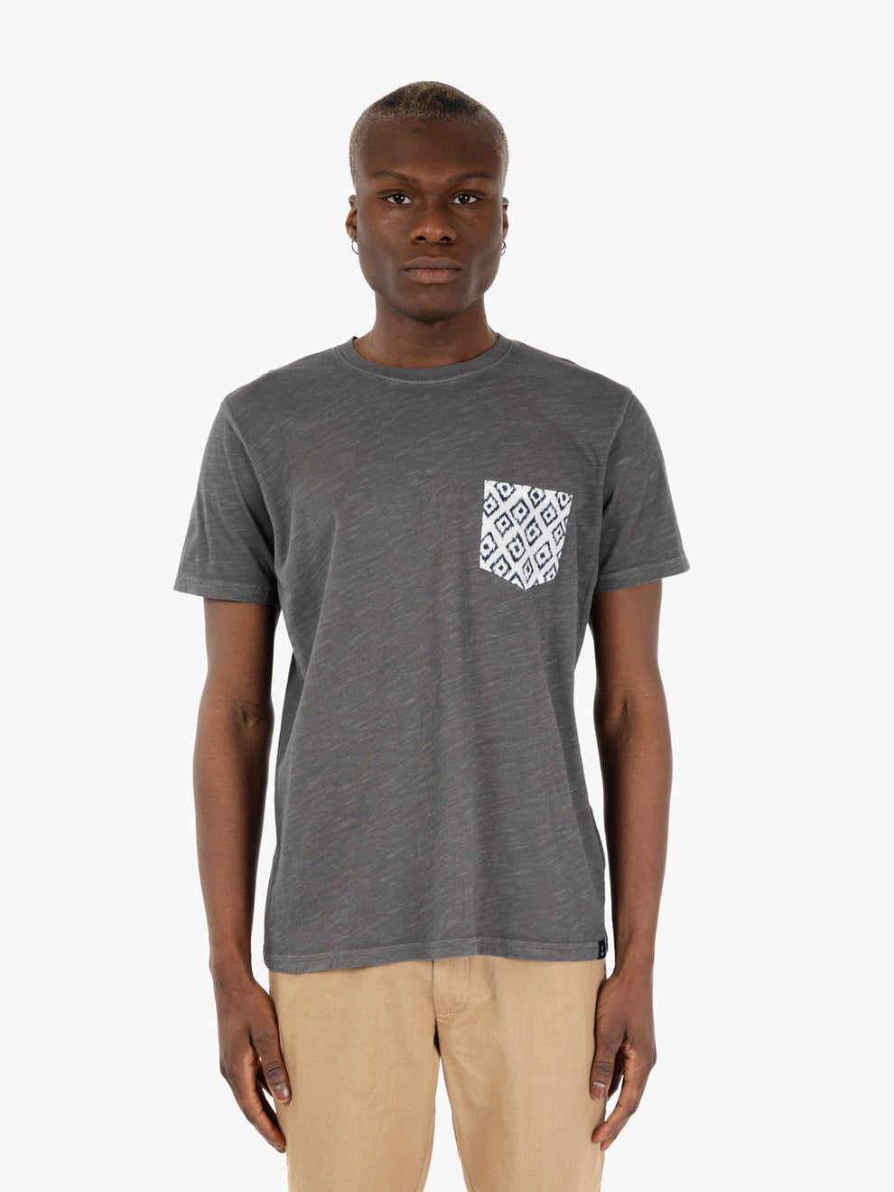 T-Shirt S/S jersey slub rock