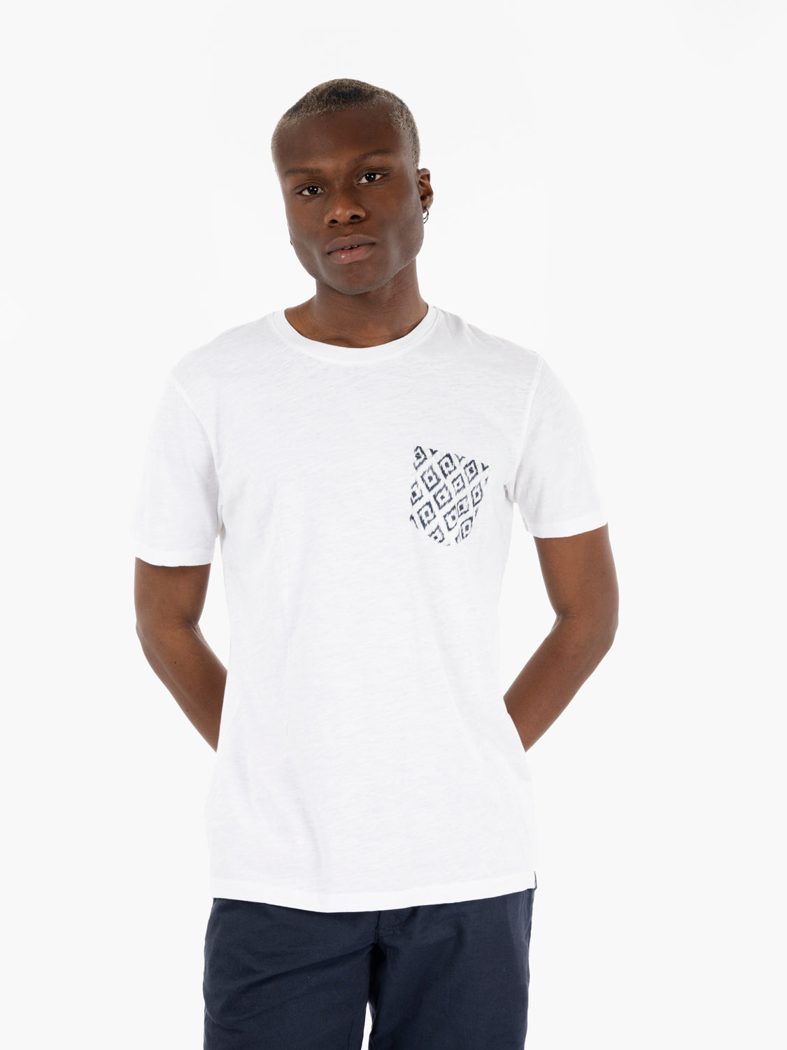 T-Shirt S/S jersey slub white