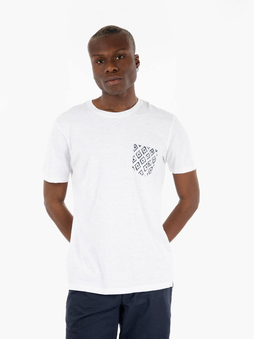 T-Shirt S/S jersey slub white