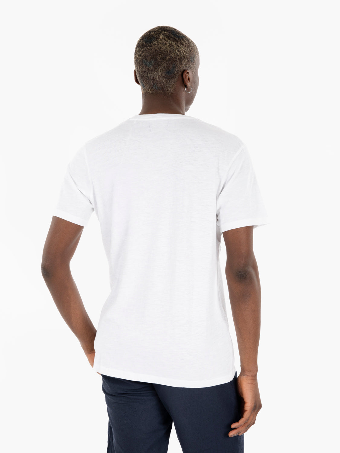 T-Shirt S/S jersey slub white