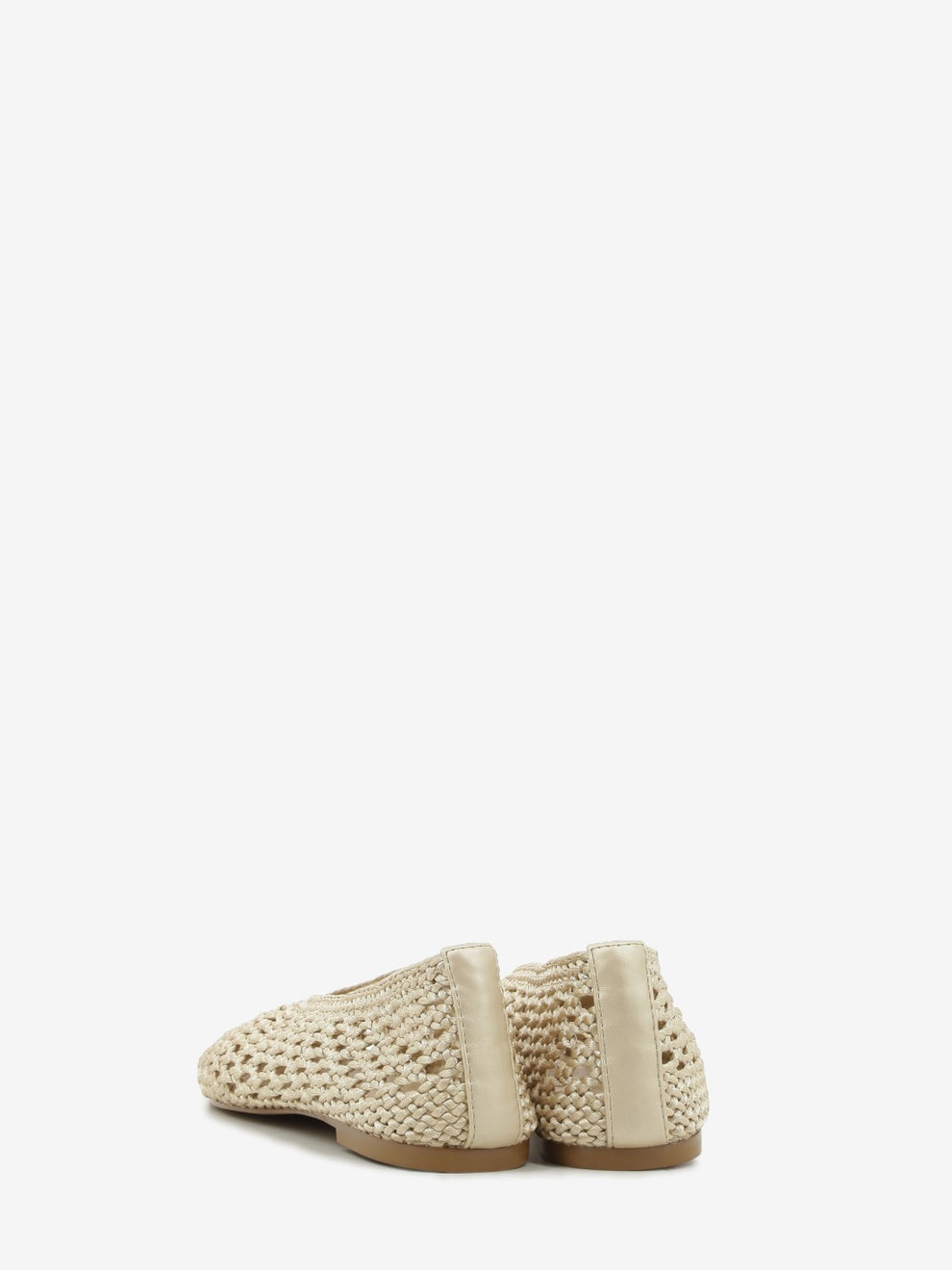 Ballerina intrecciata champagne