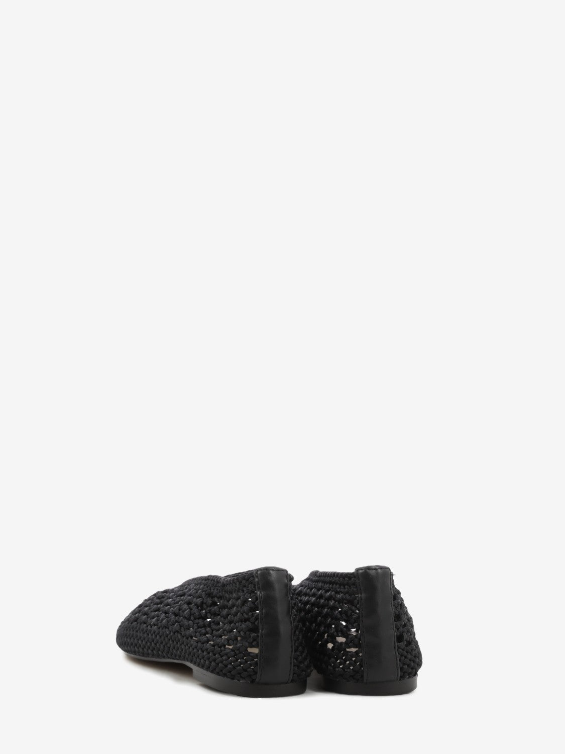 Ballerine con intreccio black