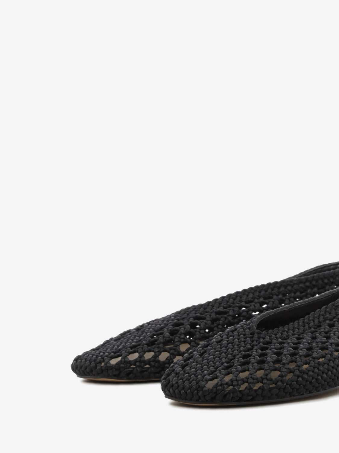 Ballerine con intreccio black