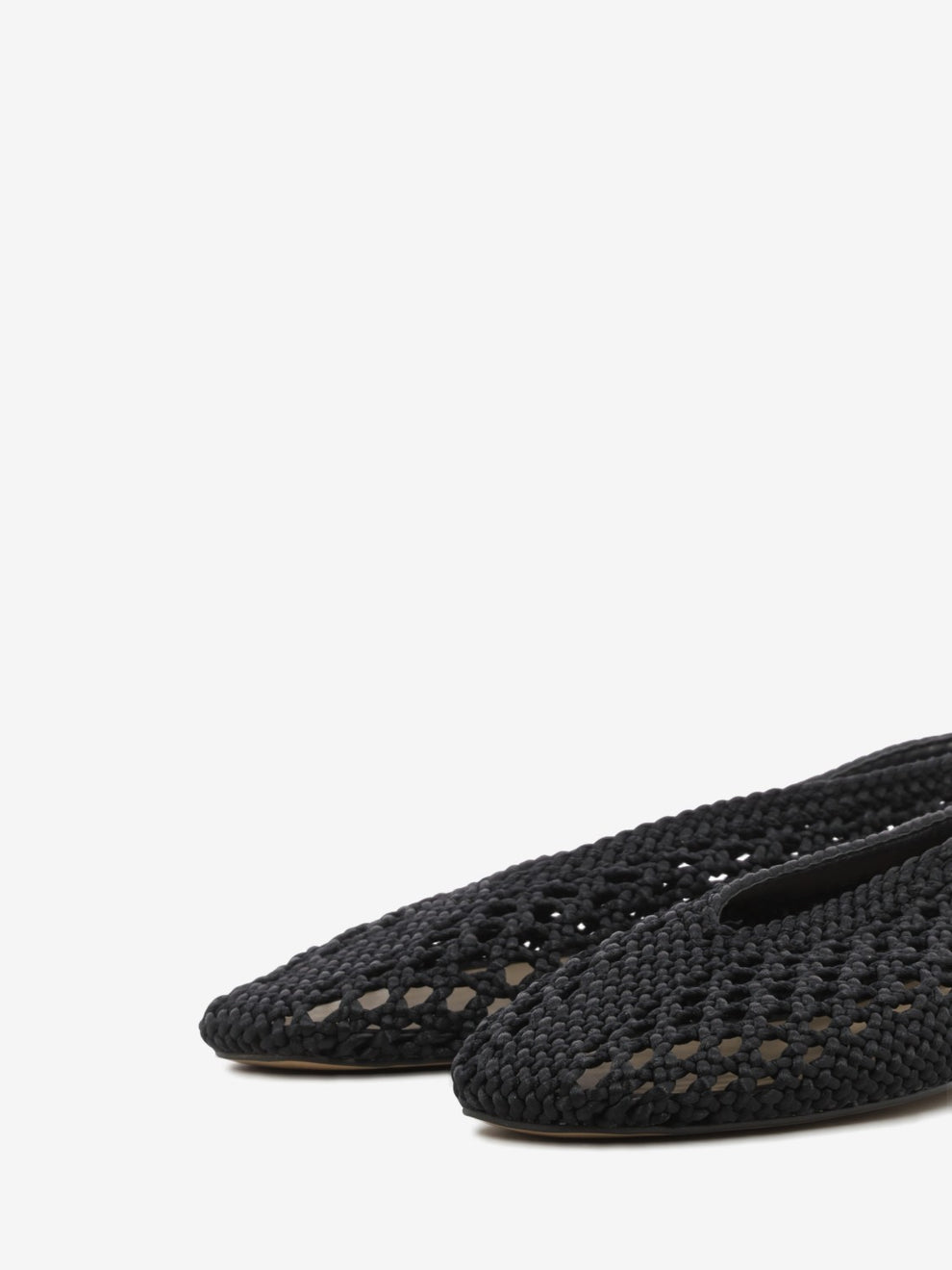 Ballerine con intreccio black