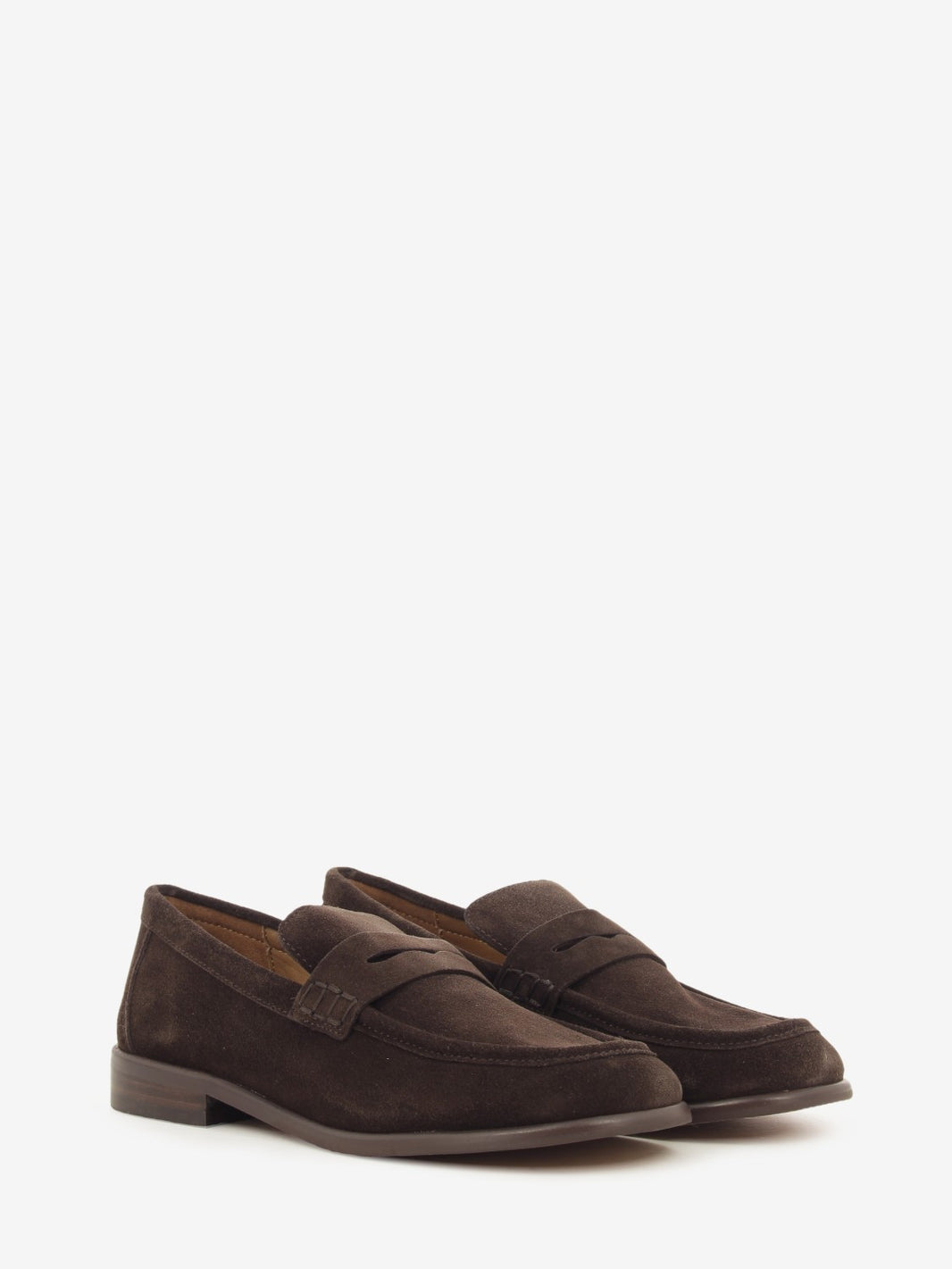 SUEDE LOAFERS MAHOGANY MC2591_MAHOGANY