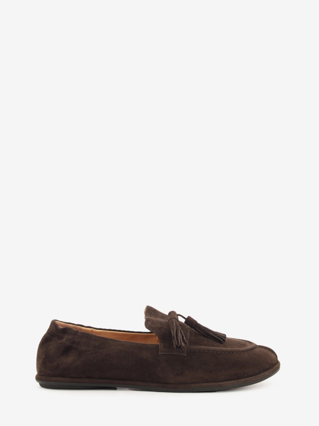BROWN SUEDE TASSEL LOAFER ACT003_BROWN