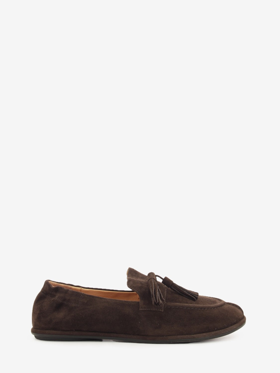 BROWN SUEDE TASSEL LOAFER ACT003_BROWN