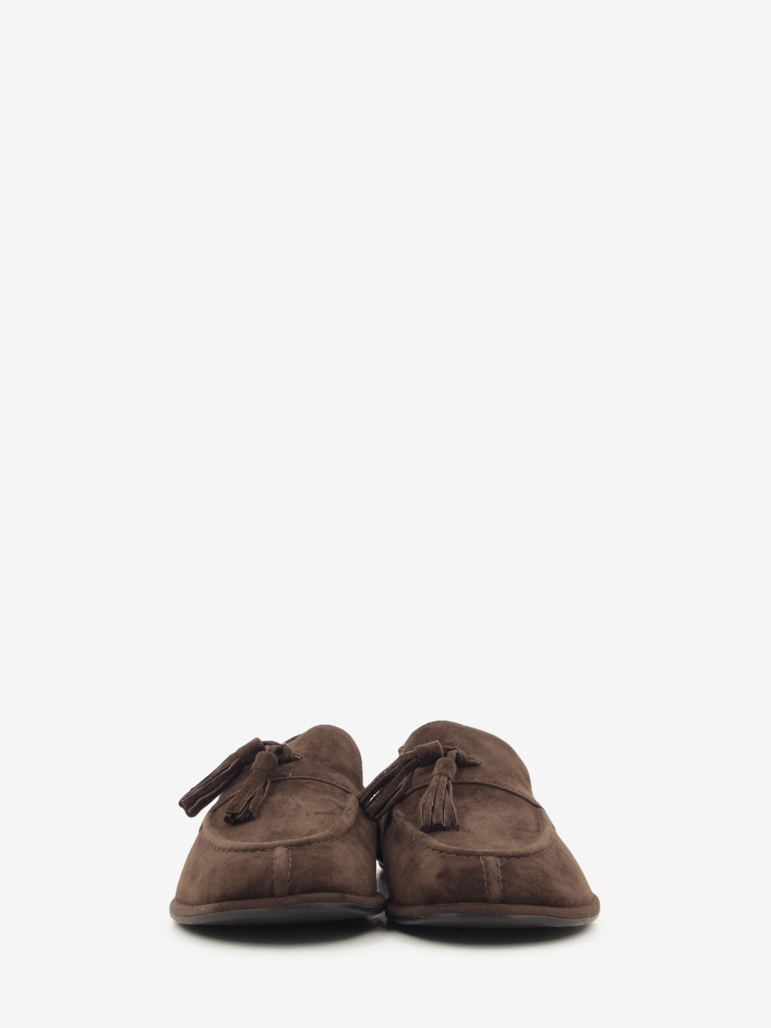 BROWN SUEDE TASSEL LOAFER ACT003_BROWN