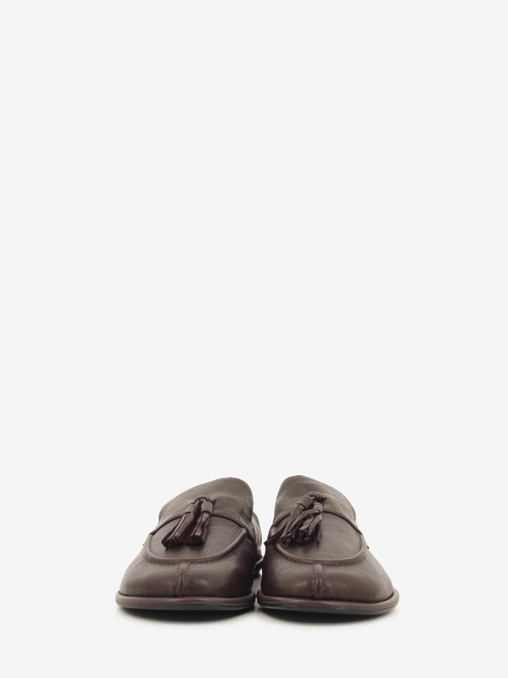 LEATHER TASSEL LOAFERS VINEGAR ACT003_VINEGAR