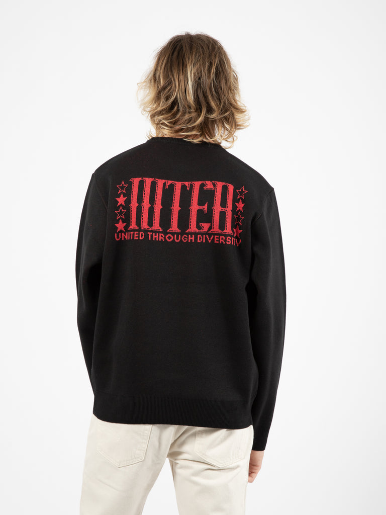 IUTER - Barbwire Jumper black