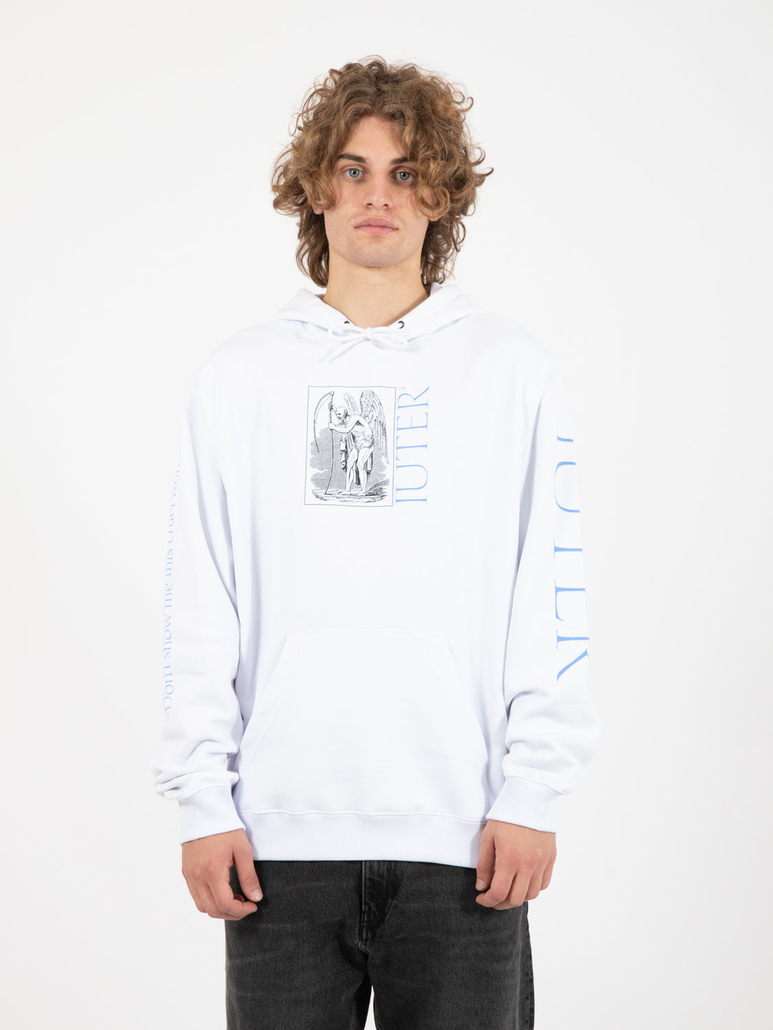 Felpa Cruel World white