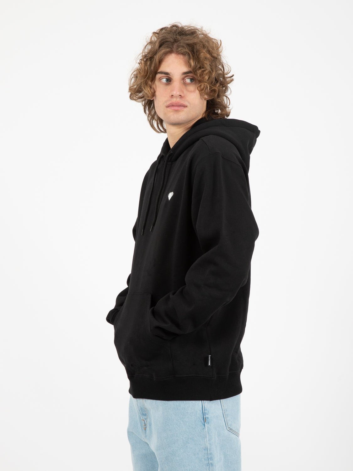 Felpa Heart Logo Hoodie black