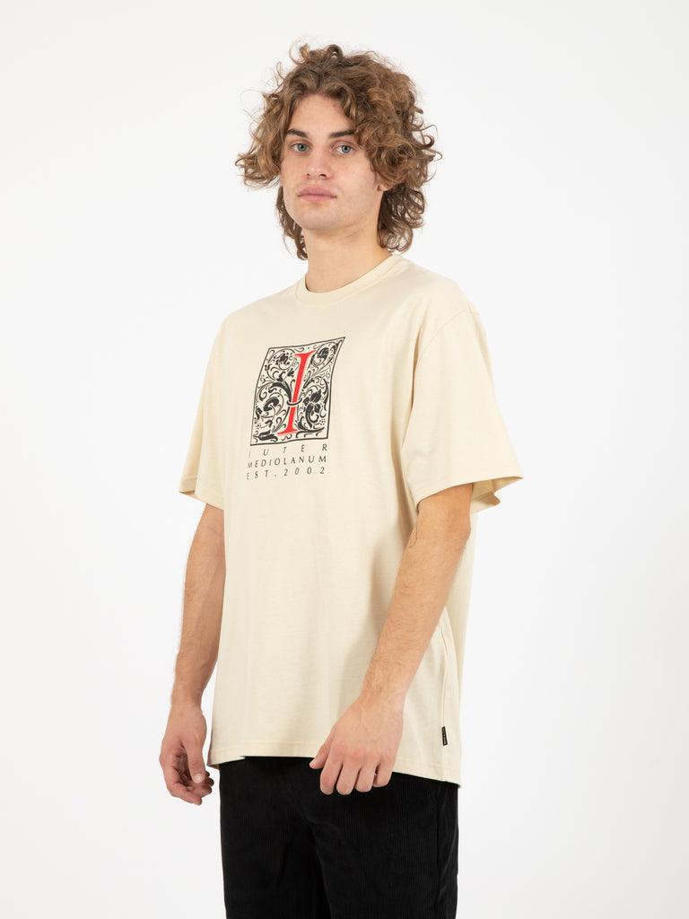 IUTER - T-shirt mediolanum cream