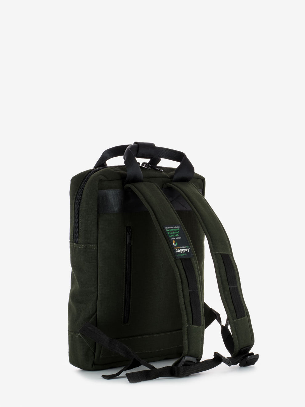 Arrive backpack in seat belts and canvas 