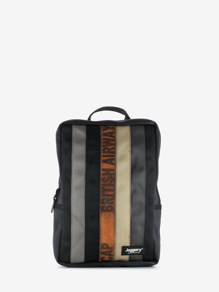 JAGGERY - Backpack Cargo Seat Belts orange / grey