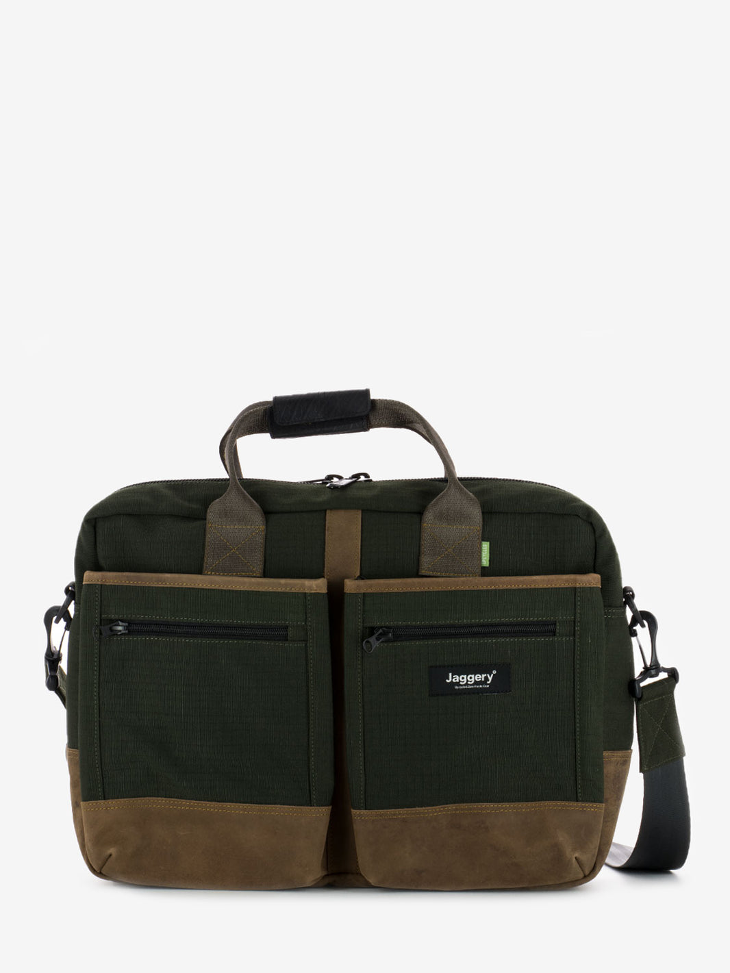 Hustler Everyday bag in olive green and nubuck