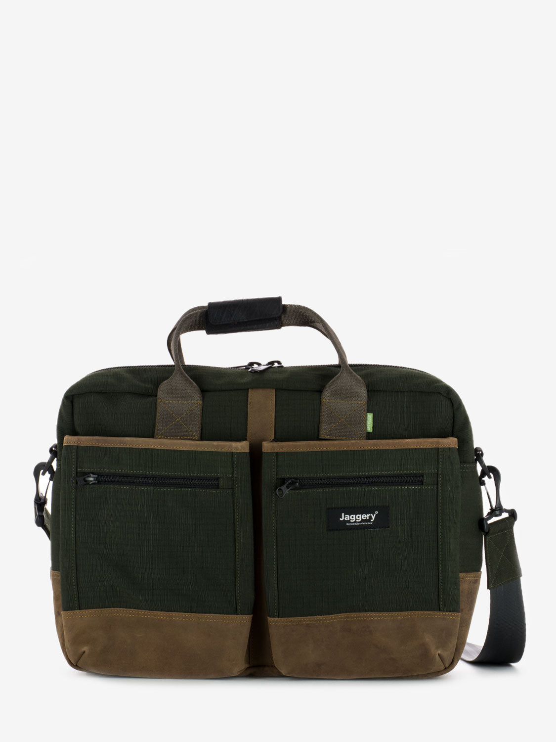 Hustler Everyday bag in olive green and nubuck