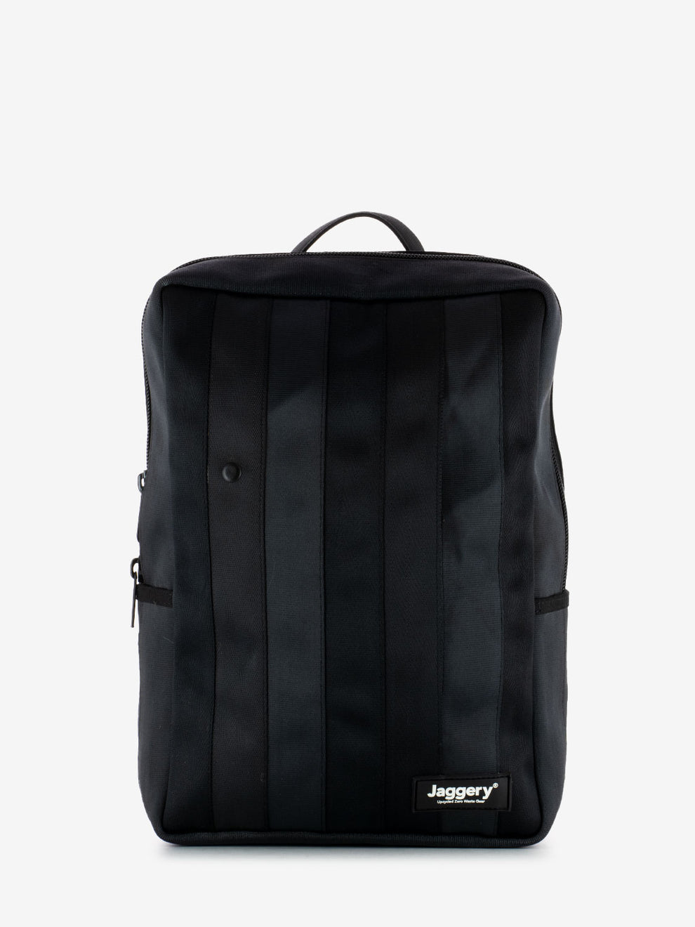 Seat belts backpack grey / black