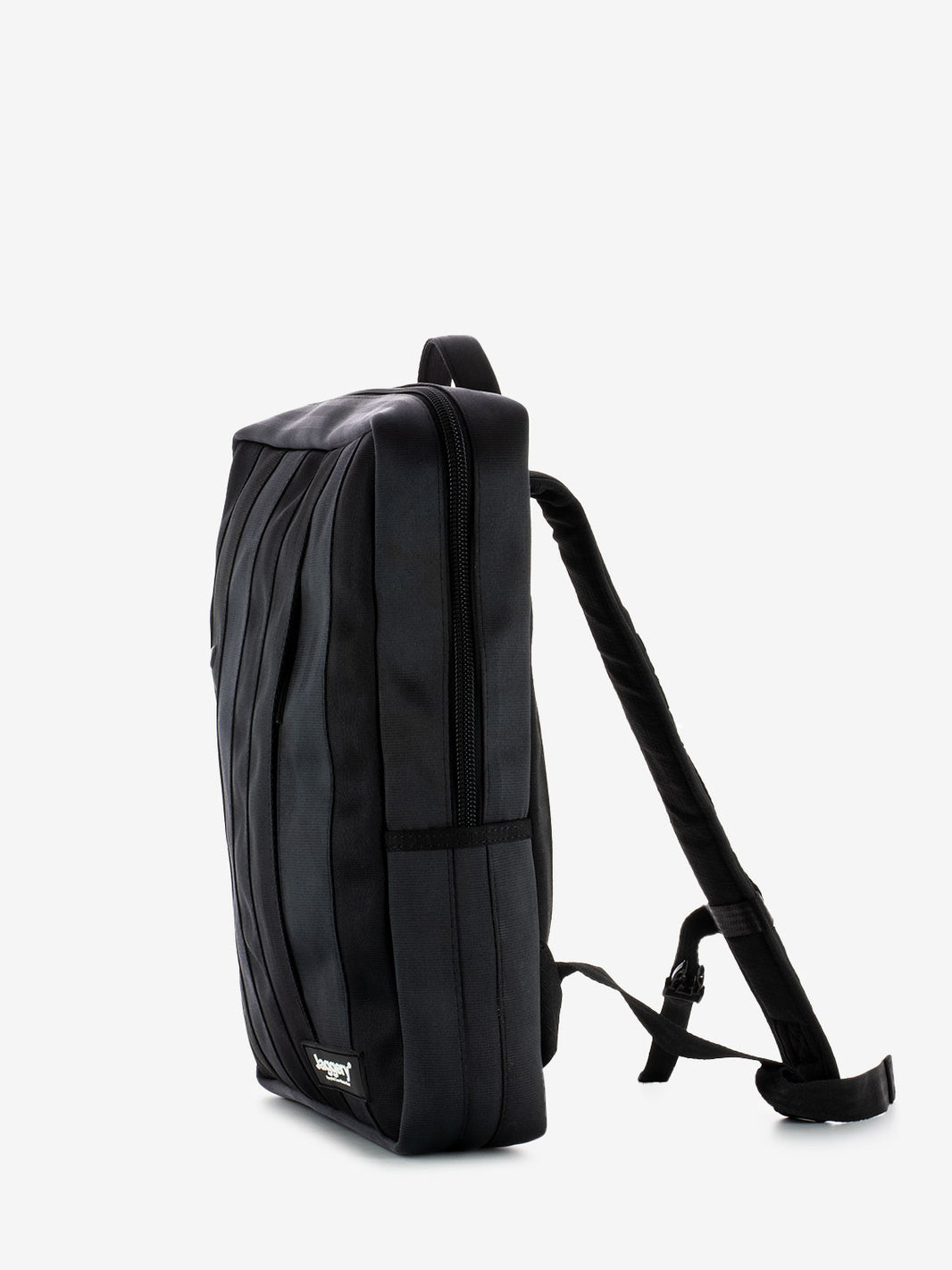 Seat belts backpack grey / black