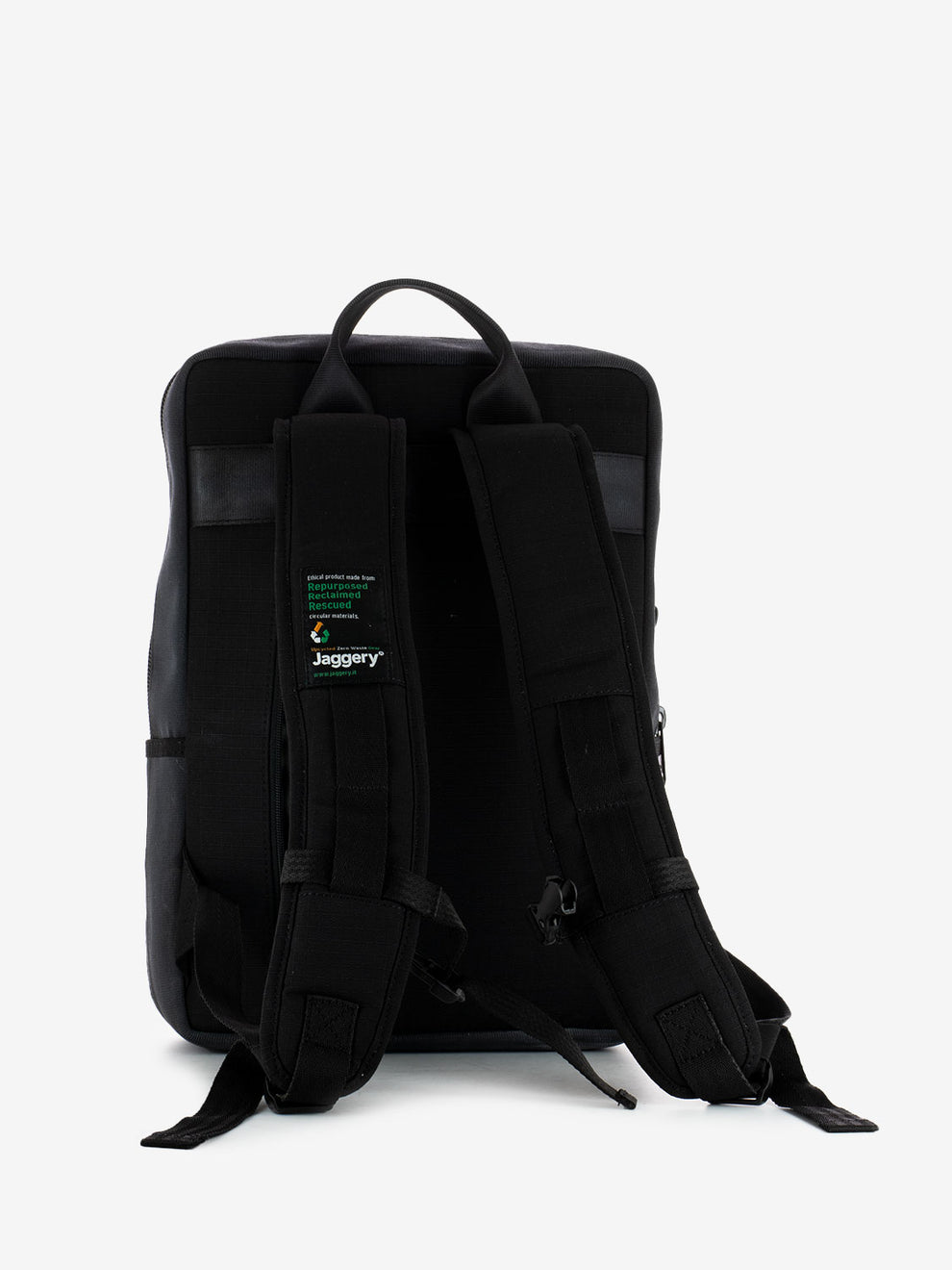 Seat belts backpack grey / black